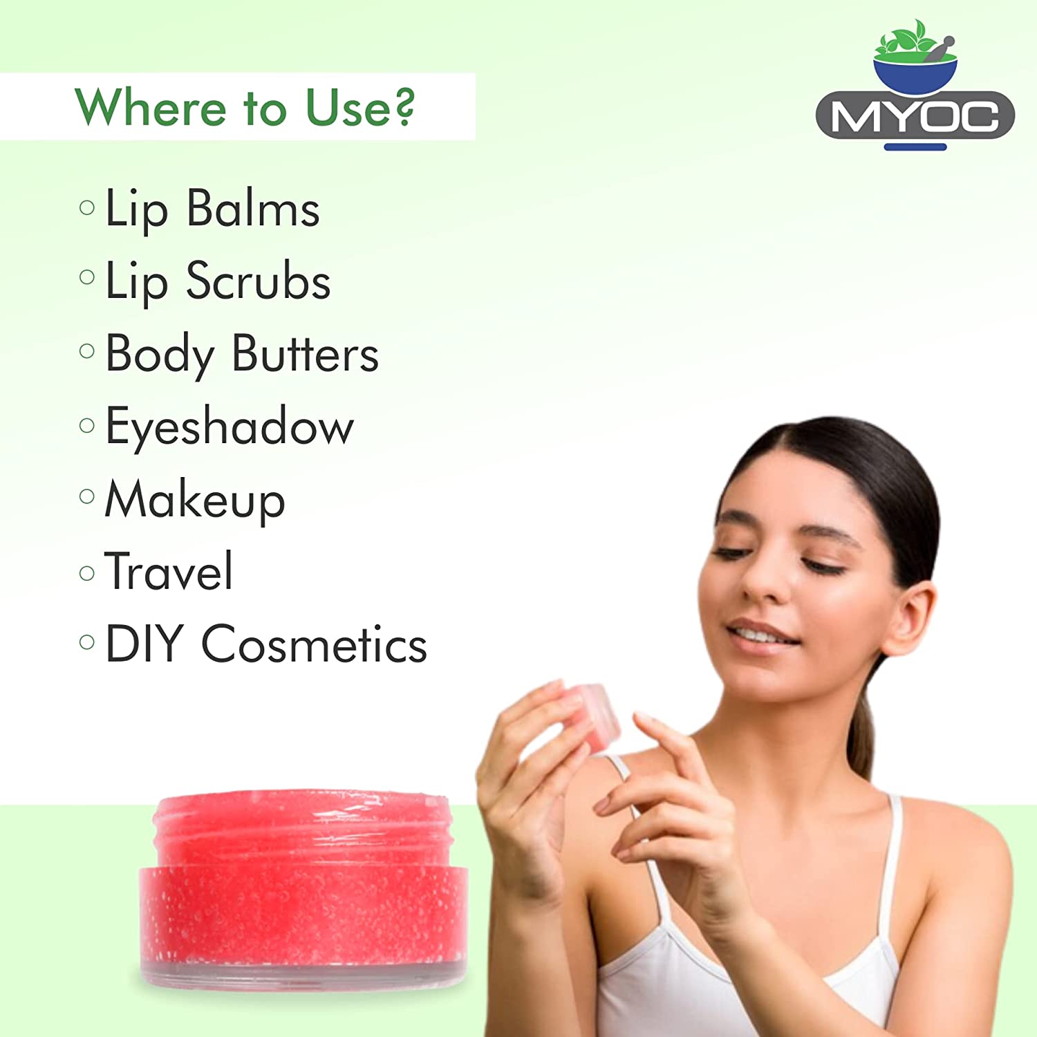 Shoprythm Cosmetic Jar Empty Transparent San Jars with Golden Cap Shoprythm Cosmetic Jar Empty Transparent San Jars with Golden Cap